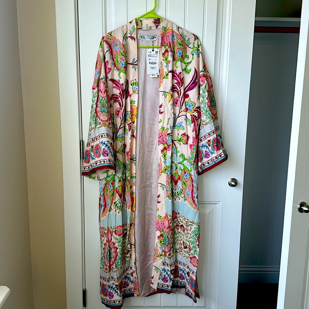 Zara pattern kimono